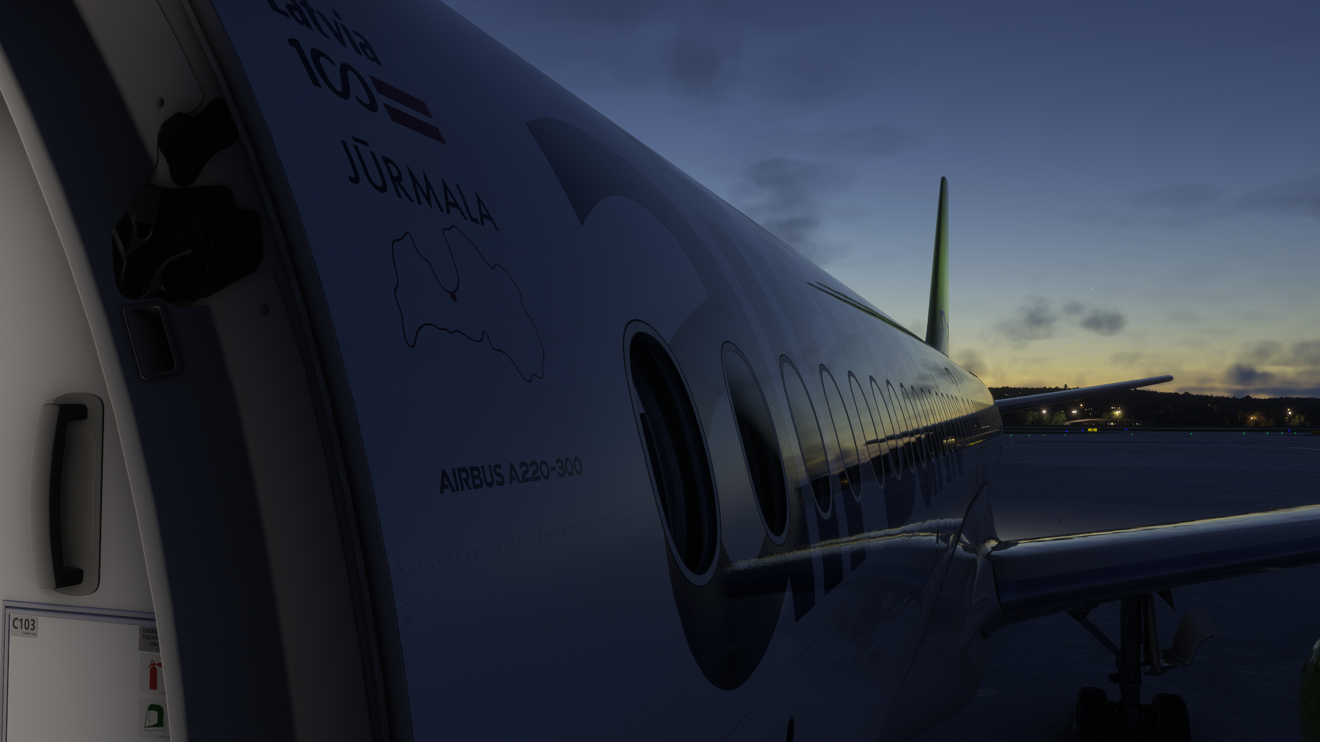 airStrøm Airbus A220-300 concept